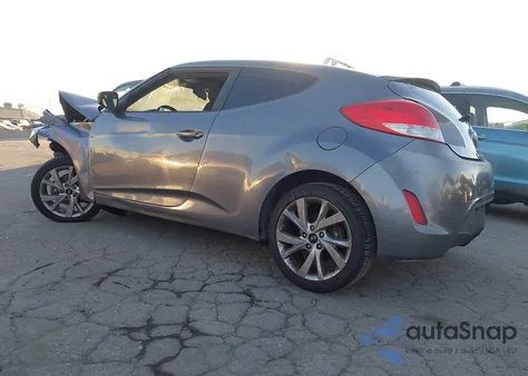 2016 Hyundai Veloster z USA, uszkodzony, nr VIN KMHTC6AD0GU251026